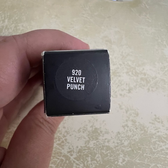 Mac Powder Kiss lipstick. Shade - Velvet Punch - Picture 6 of 6